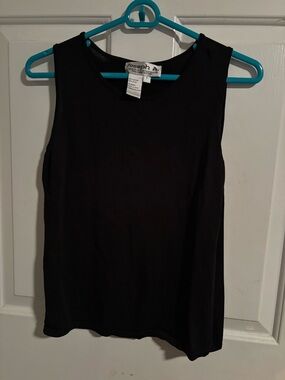 Joseph A. Black Stretchy Tank Top